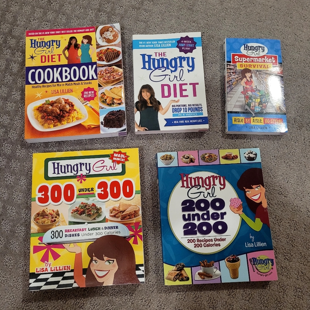 5 Hungry Girl Diet Cookbooks/Books
